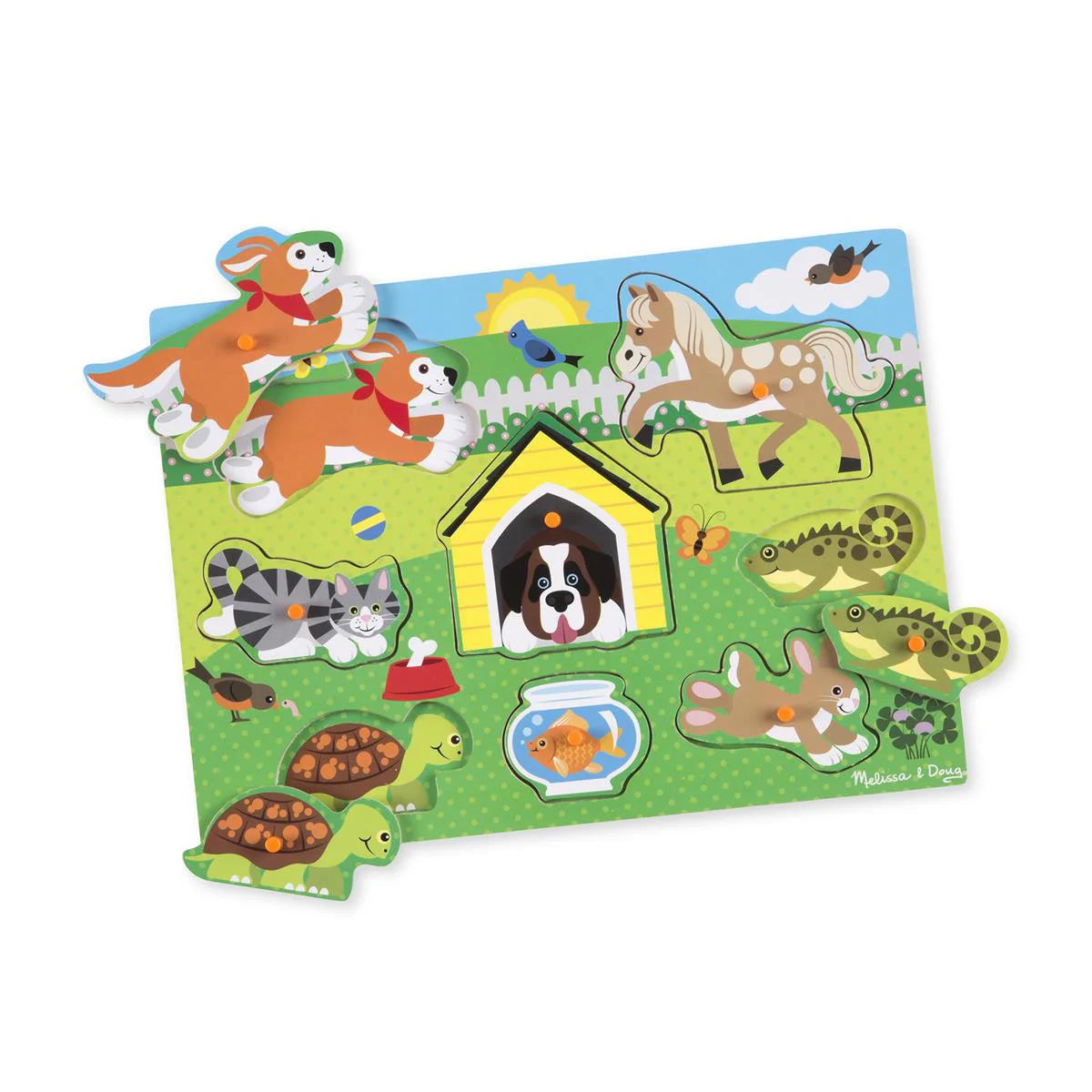 Melissa & Doug Knoppuslespil - Kæledyr