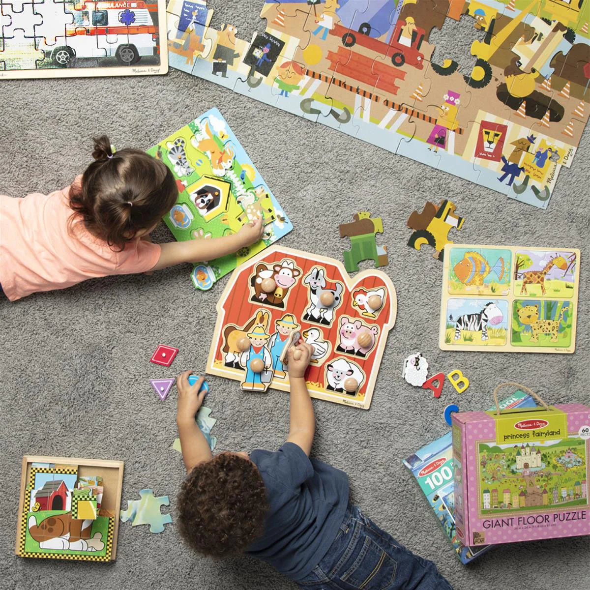 Melissa & Doug Knoppuslespil - Kæledyr