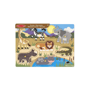 Melissa & Doug Knoppuslespil - Safari