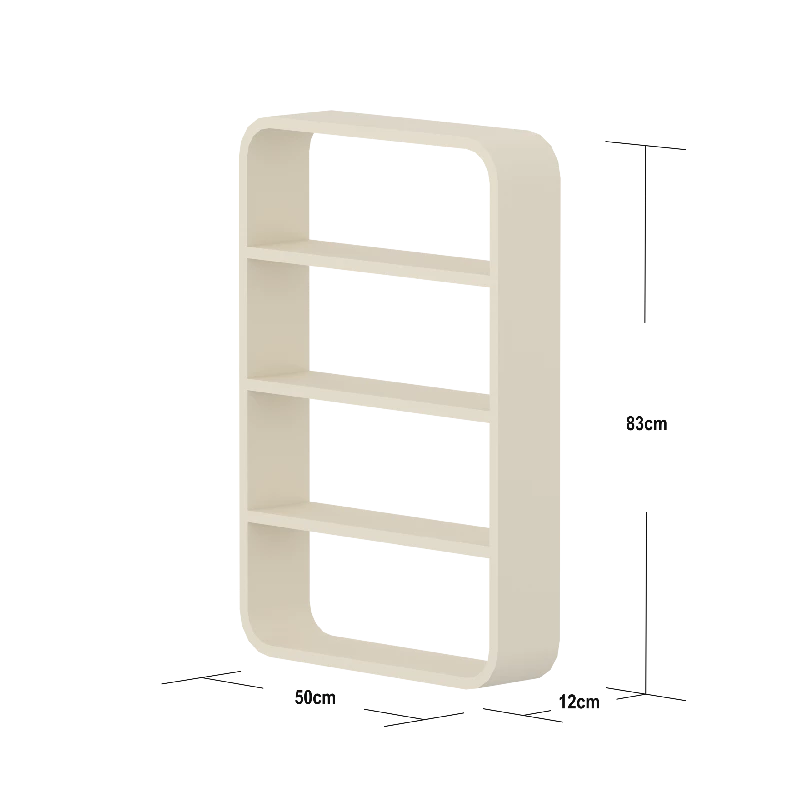 Flexa Nova væghængt hylde Cream White