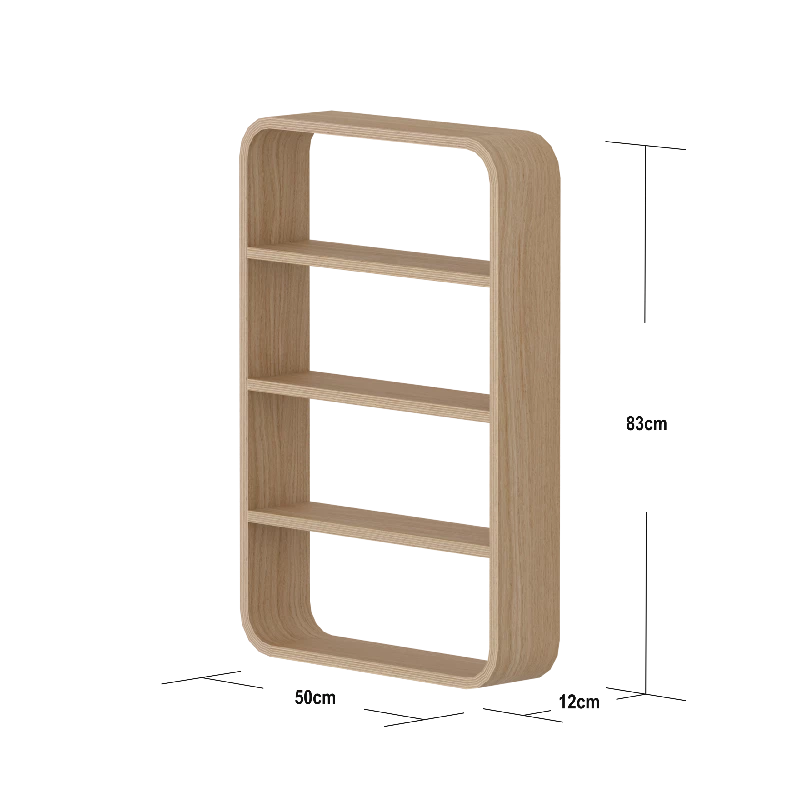 Flexa Nova væghængt hylde Oak