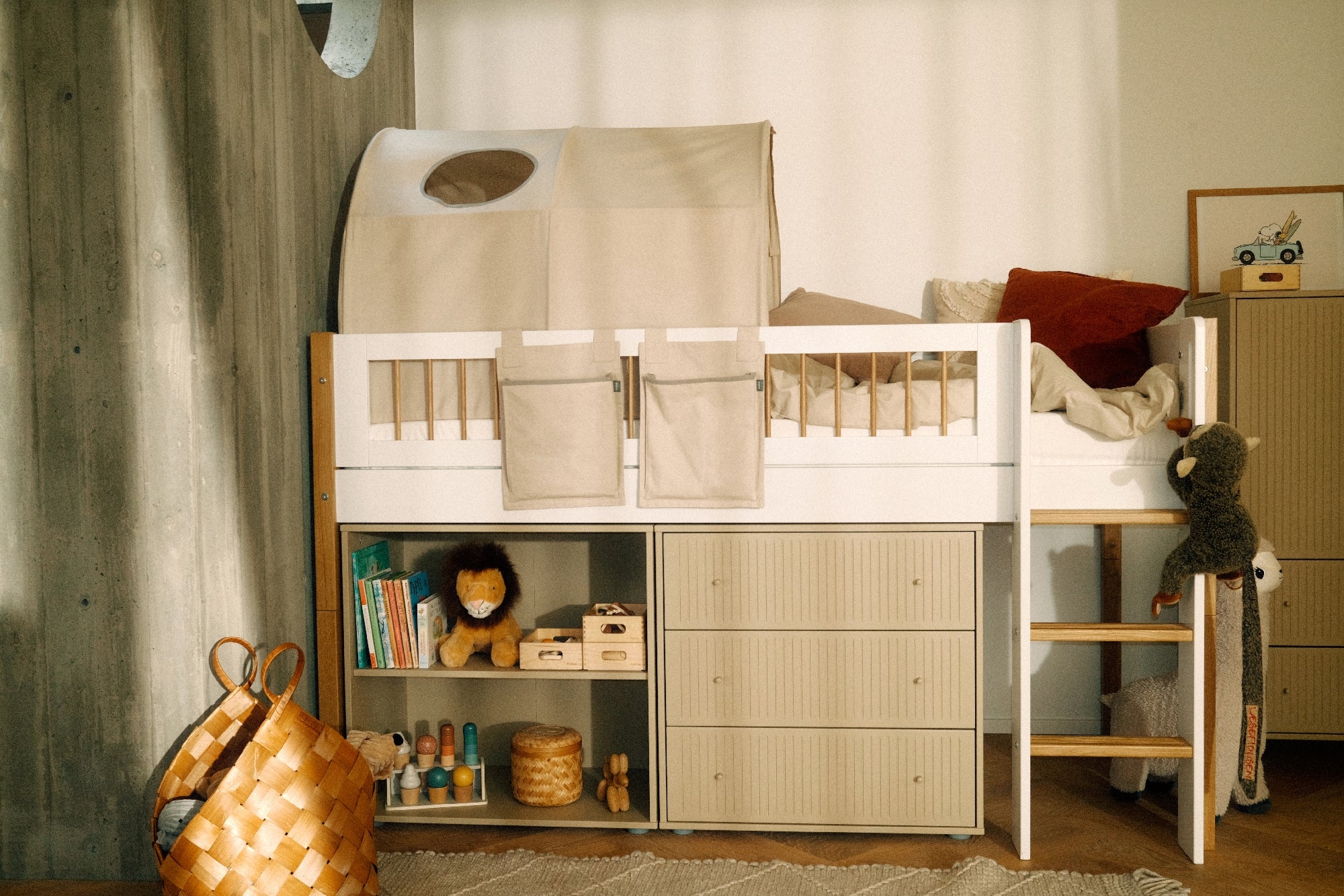 Flexa Saga Reol 74x75,5x45 Oat