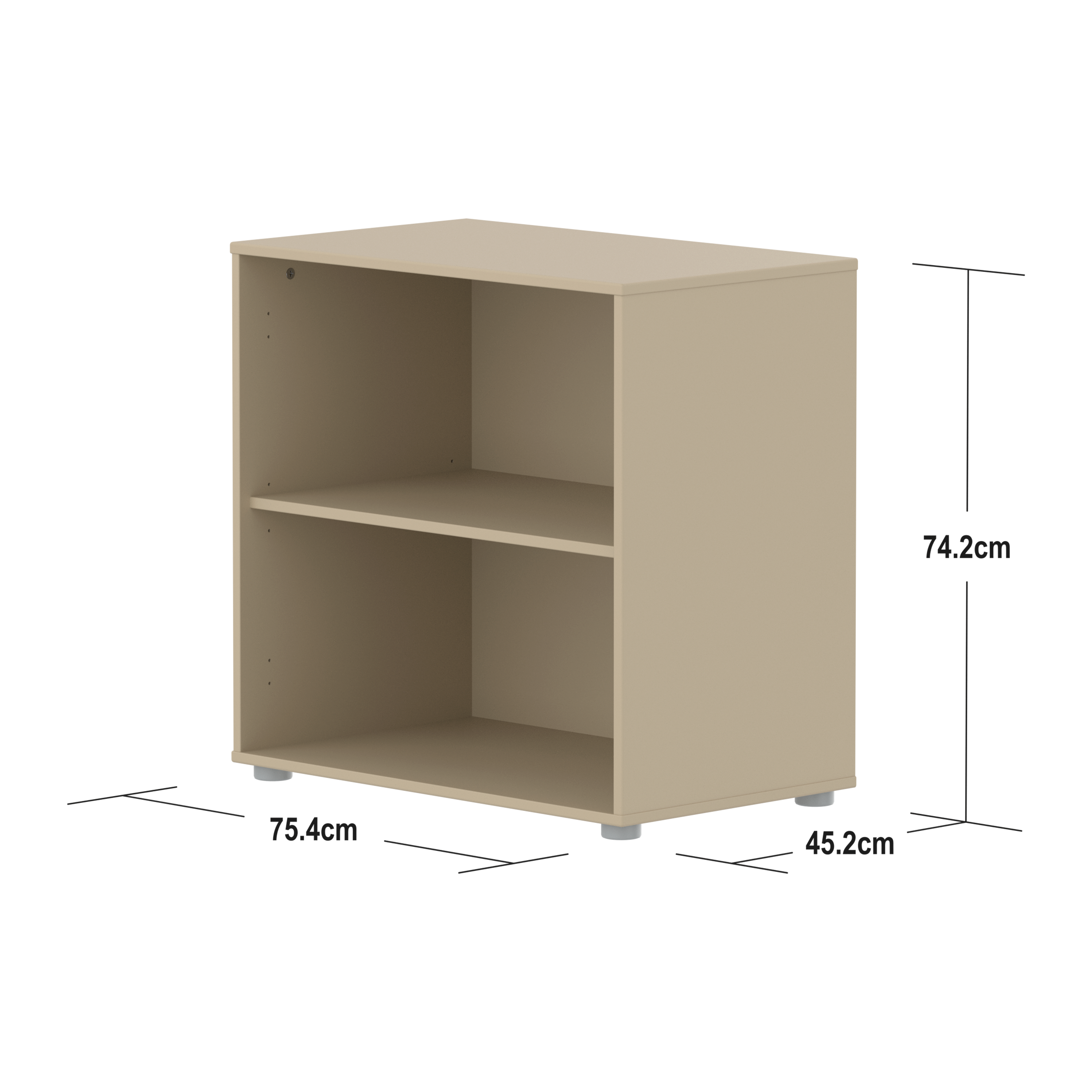 Flexa Saga Reol 74x75,5x45 Oat