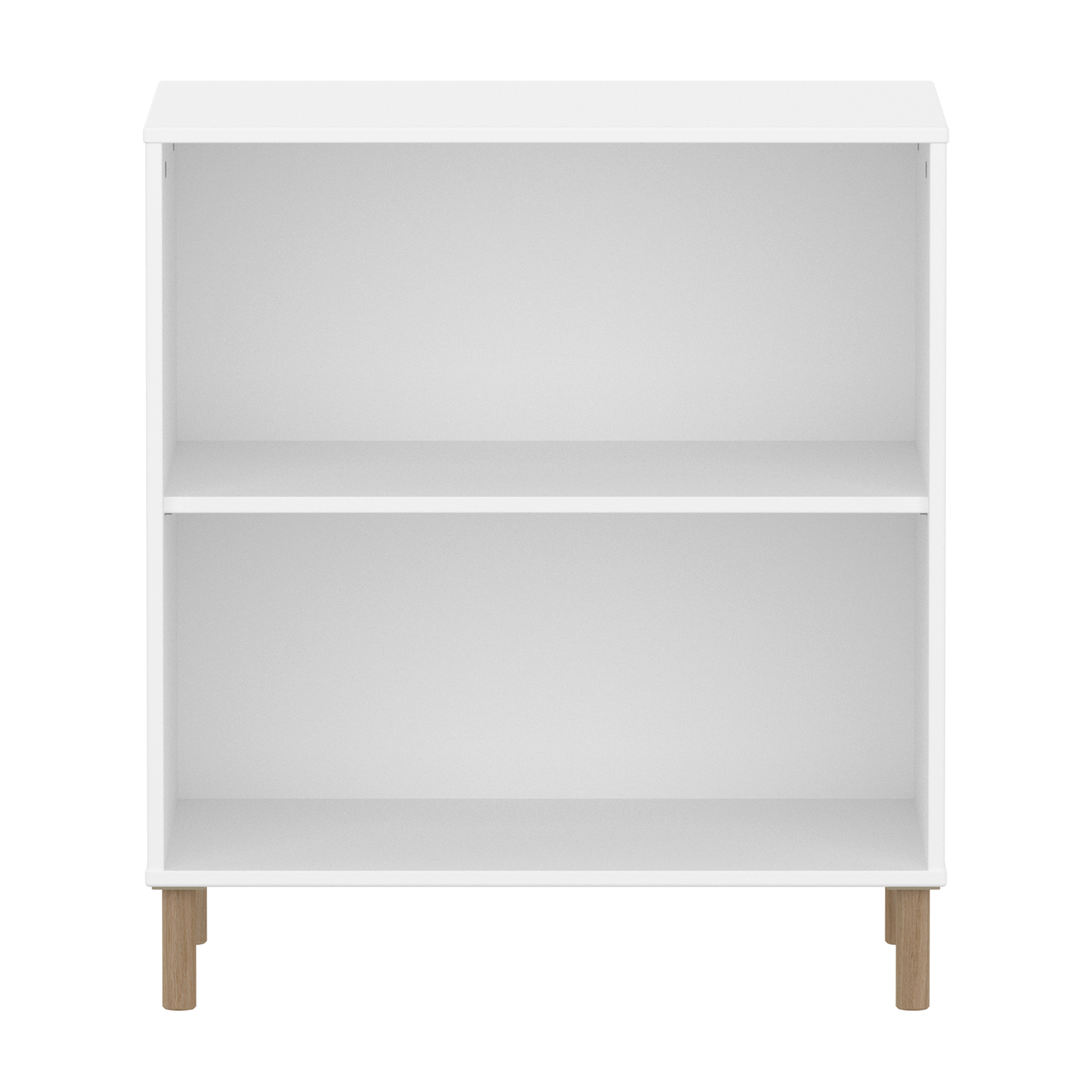 Flexa Saga Reol 84x75,5x45 Hvid/Egetræ