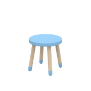 Flexa DOTS taburet Ø30x30cm Blue Skies