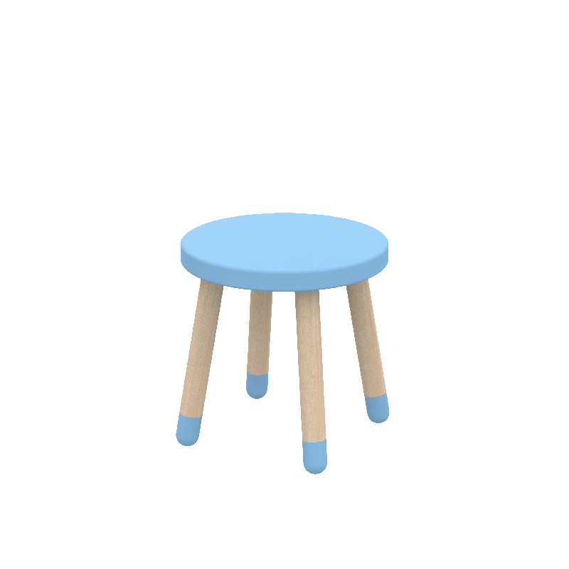 Flexa DOTS taburet Ø30x30cm Blue Skies