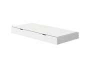 FLEXA WHITE/NOR Udtræksseng til enkelt seng 90 x 190 cm- Hvid