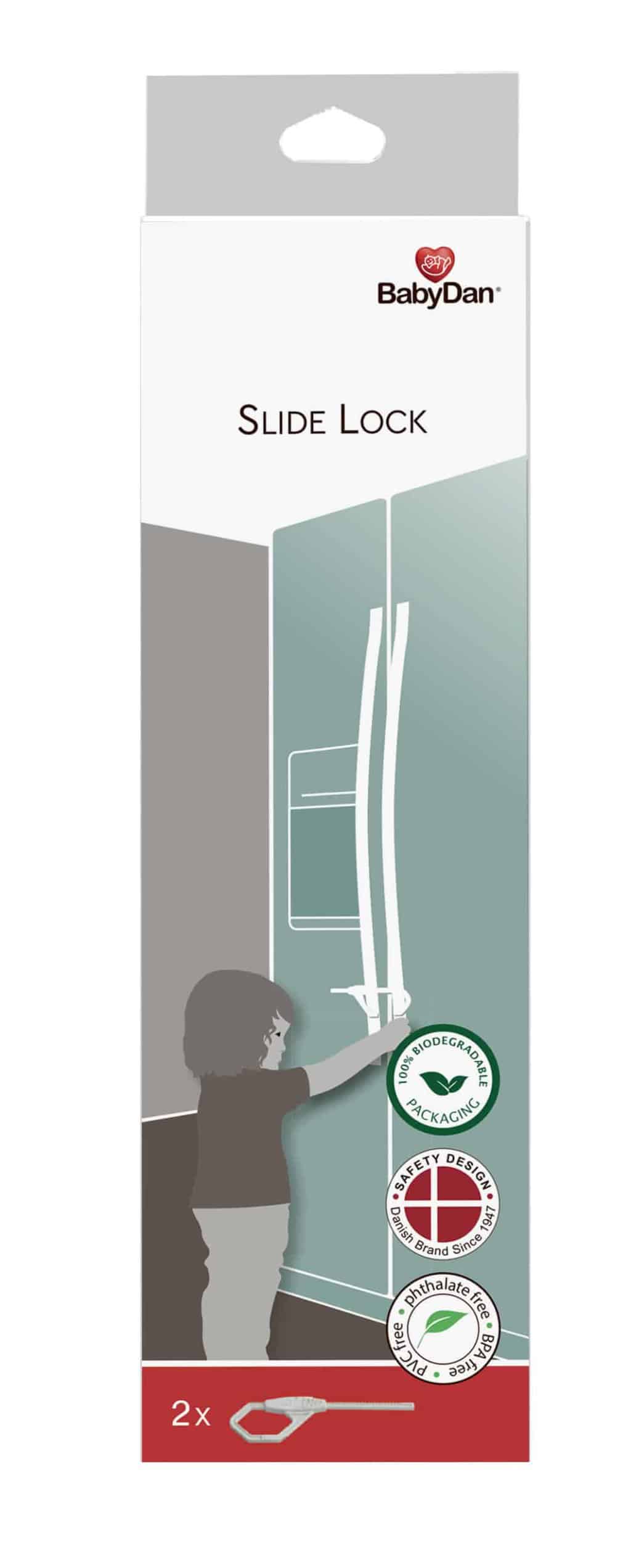 BabyDan dobbeltlågelås - 2 stk