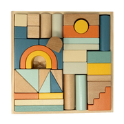 By Astrup Bakke m/Træklodser - Blå