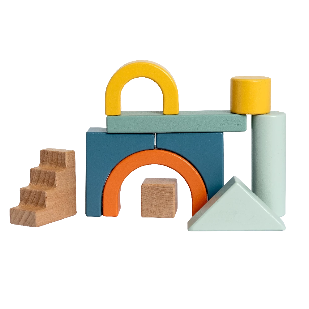 By Astrup Bakke m/Træklodser - Blå