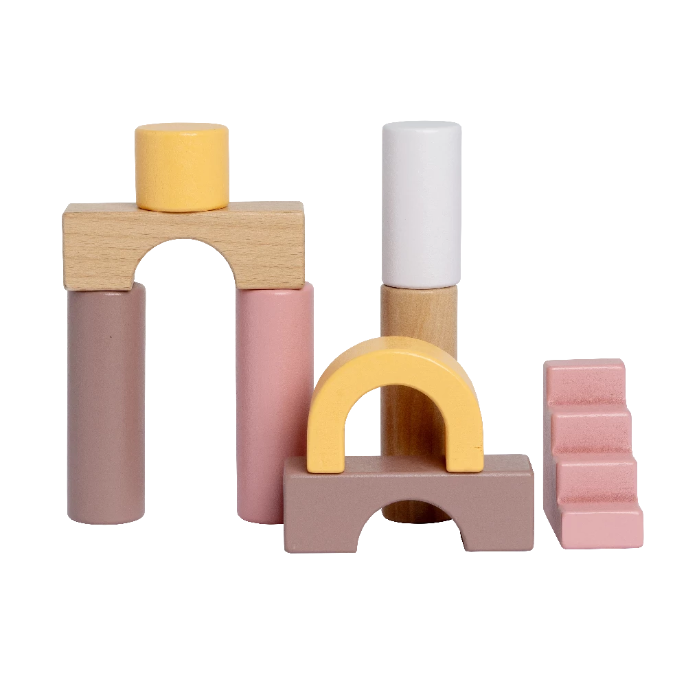 By Astrup Bakke m/Træklodser - Rosa