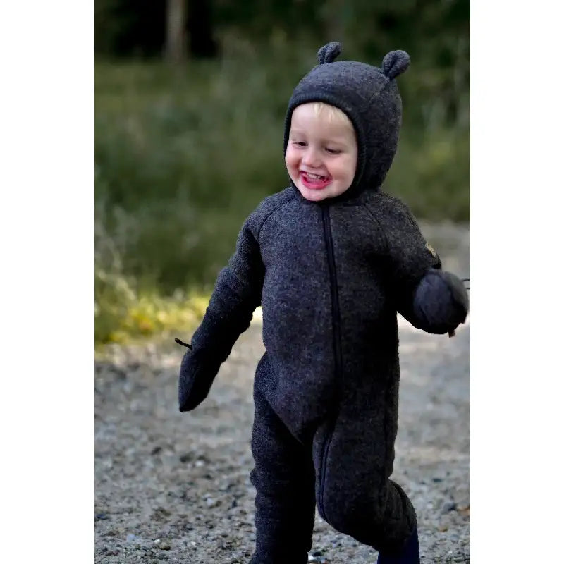 Mikk-Line Uldluffer - Anthracite Melange