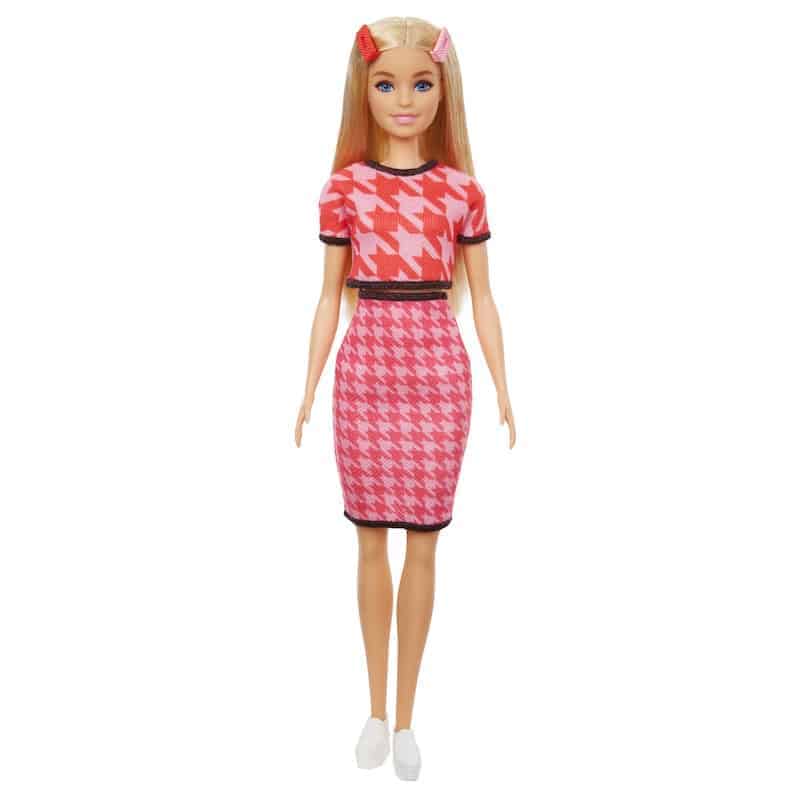 Barbie Fashionista Doll Houndstooth Top