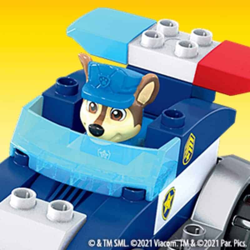 Mega Bloks Paw Patrol Chases Police Cruiser