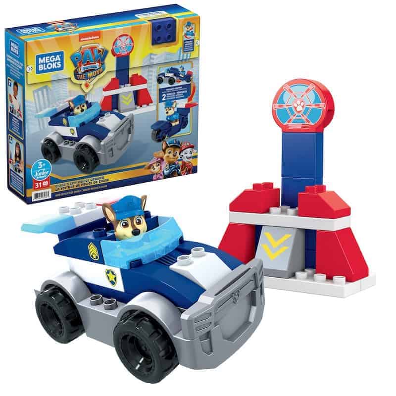 Mega Bloks Paw Patrol Chases Police Cruiser