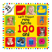 Løft flappen Mine første 100 ord