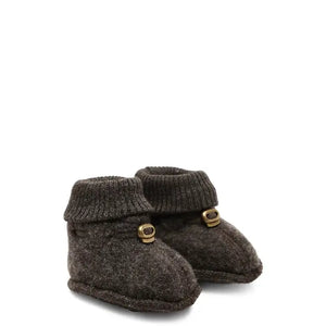 Mikk-Line Uldfutter - Dark Brown Melange