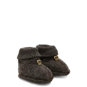 Mikk-Line Uldfutter - Dark Brown Melange