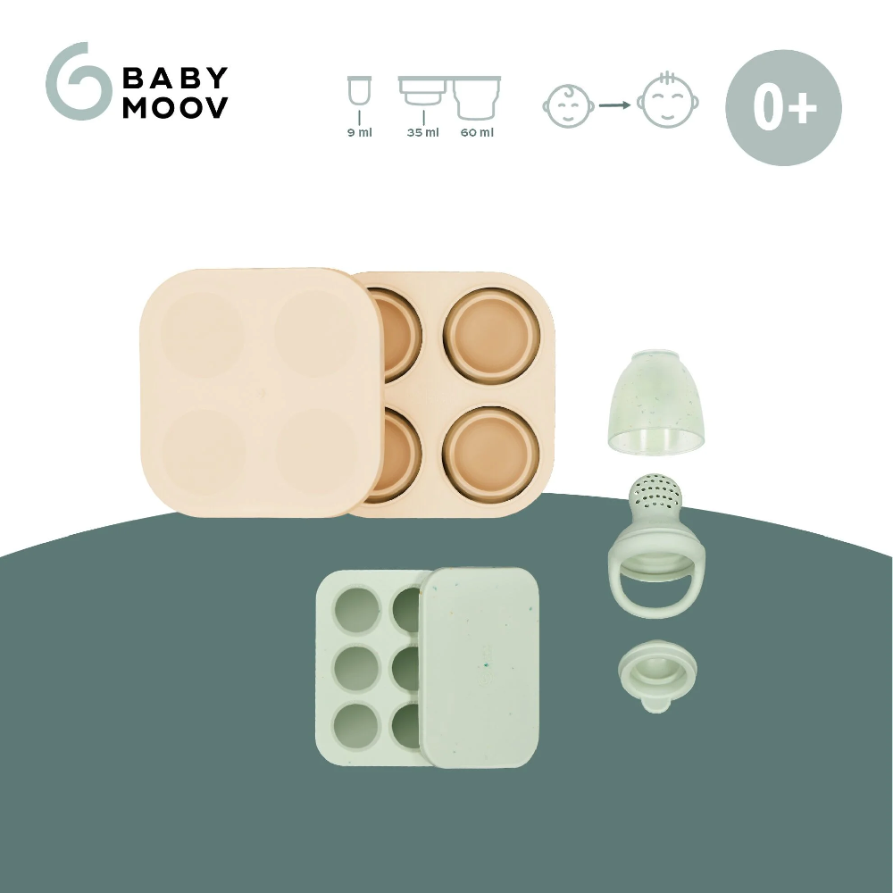 Babymoov Silicone containers and feeder set