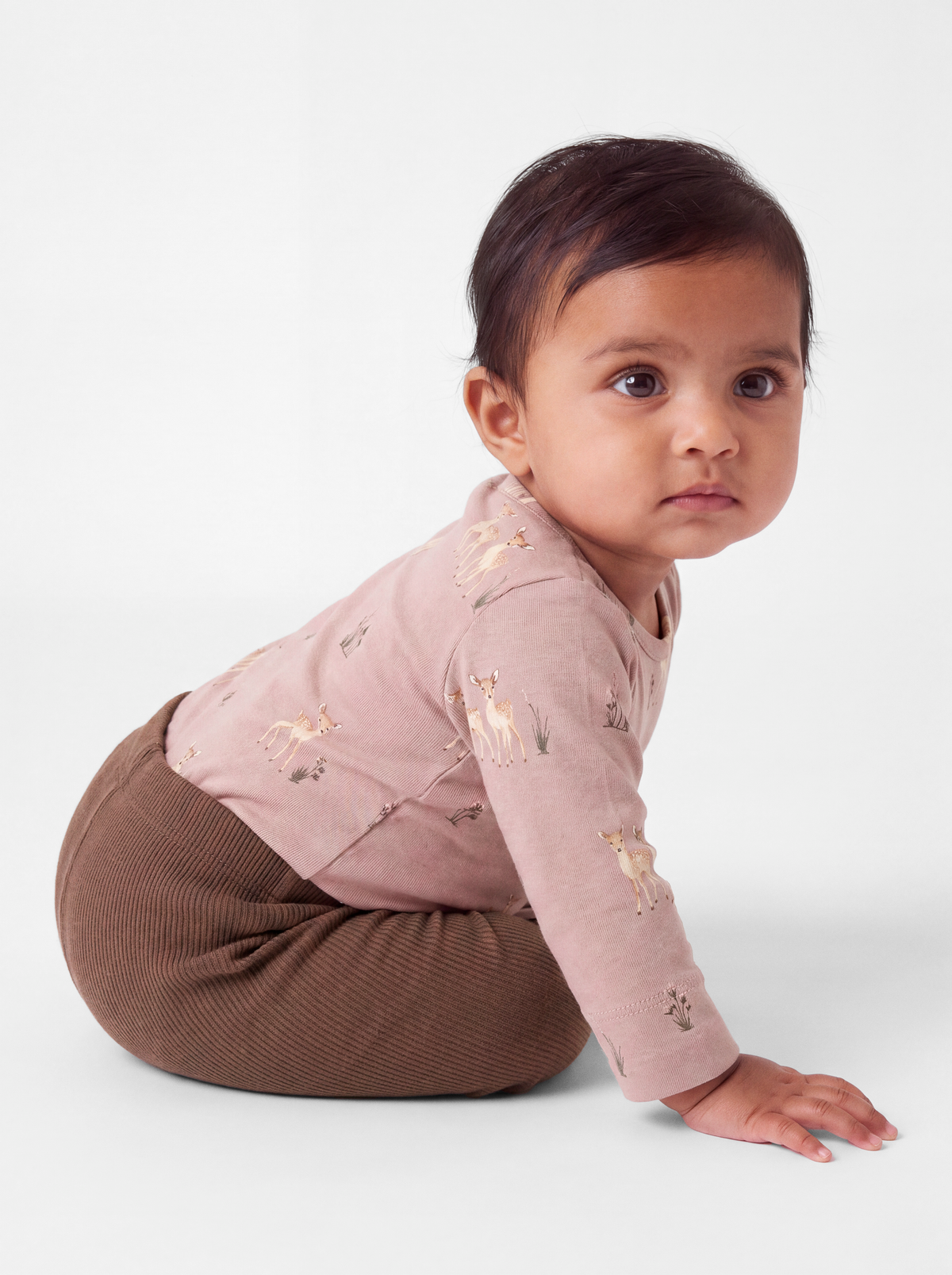 Name It Ensfarvede bukser til baby/neutral