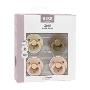 Bibs Colour 4-pak str 2 - Baby Blush