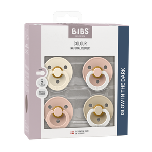 Bibs Colour 4-pak str 2 - Blush Glow Mix