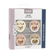 Bibs Colour 4-pak str 2 - Blush Glow Mix
