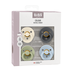 Bibs Colour 4-pak str 2 - Iron Mix