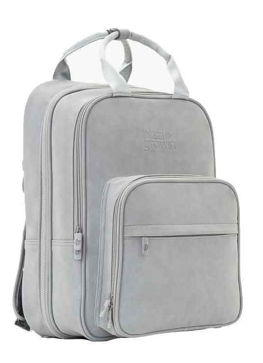 Bizzi Growin RucPOD® Pusletaske og rejseseng - Whisper Grey