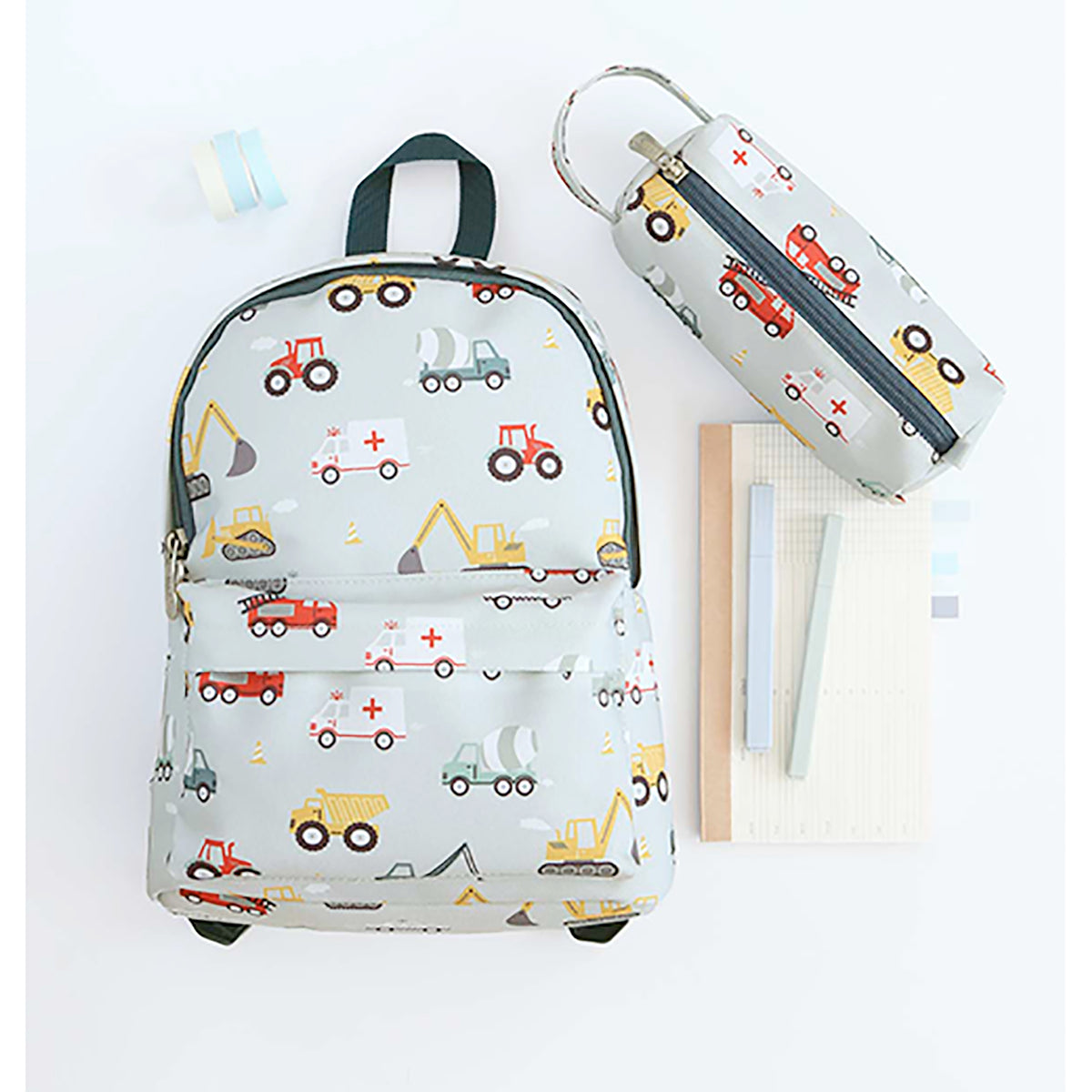 Little backpack: Vehicles