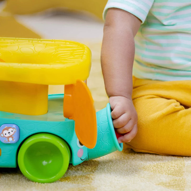 Pop & Roll Safari Bus bold legetøj