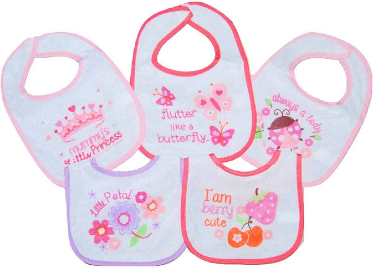 Frotté Hagesmæk - 5 pk pige