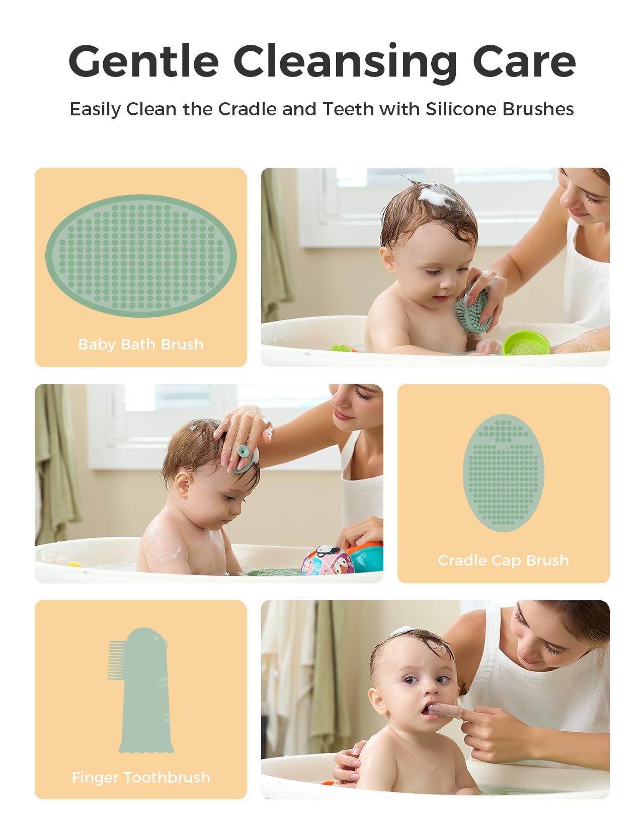 Momcozy Alt-i-én Core Baby sæt