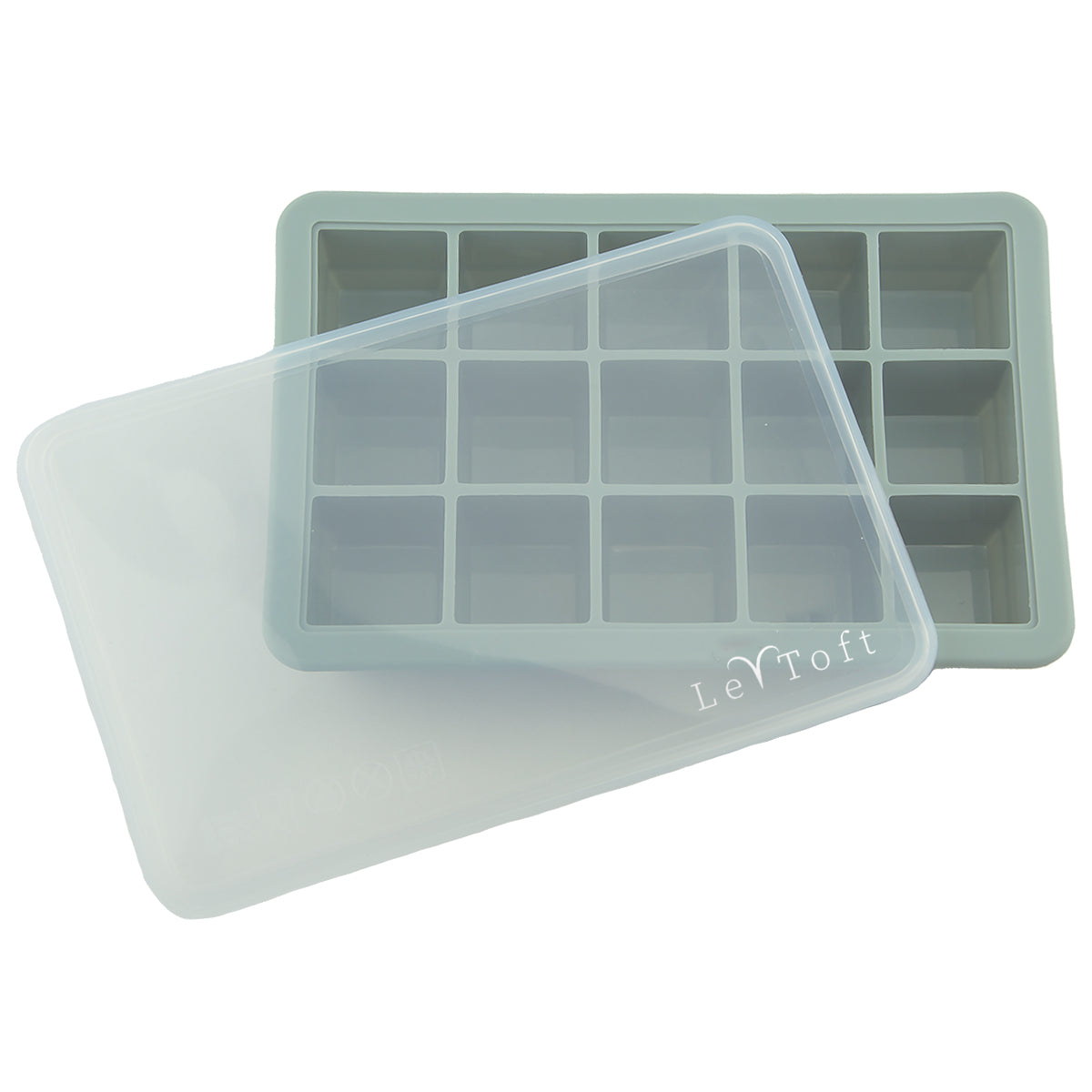 Fryseboks Babymad 15 rum - Smokey green
