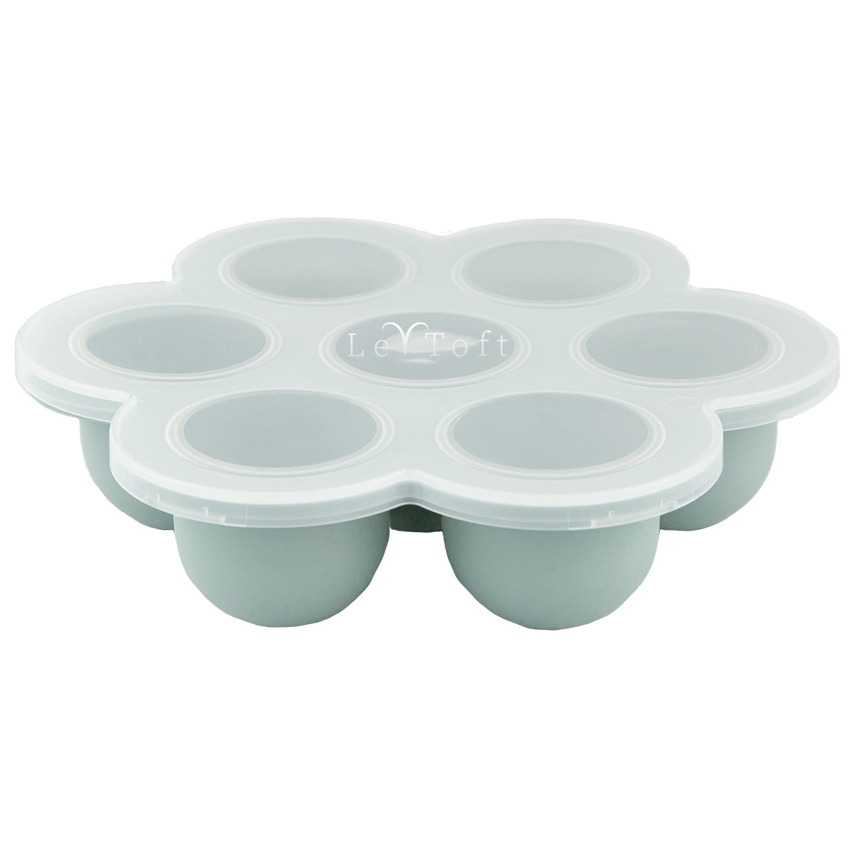 Fryseboks Babymad 7 rum - Smokey green