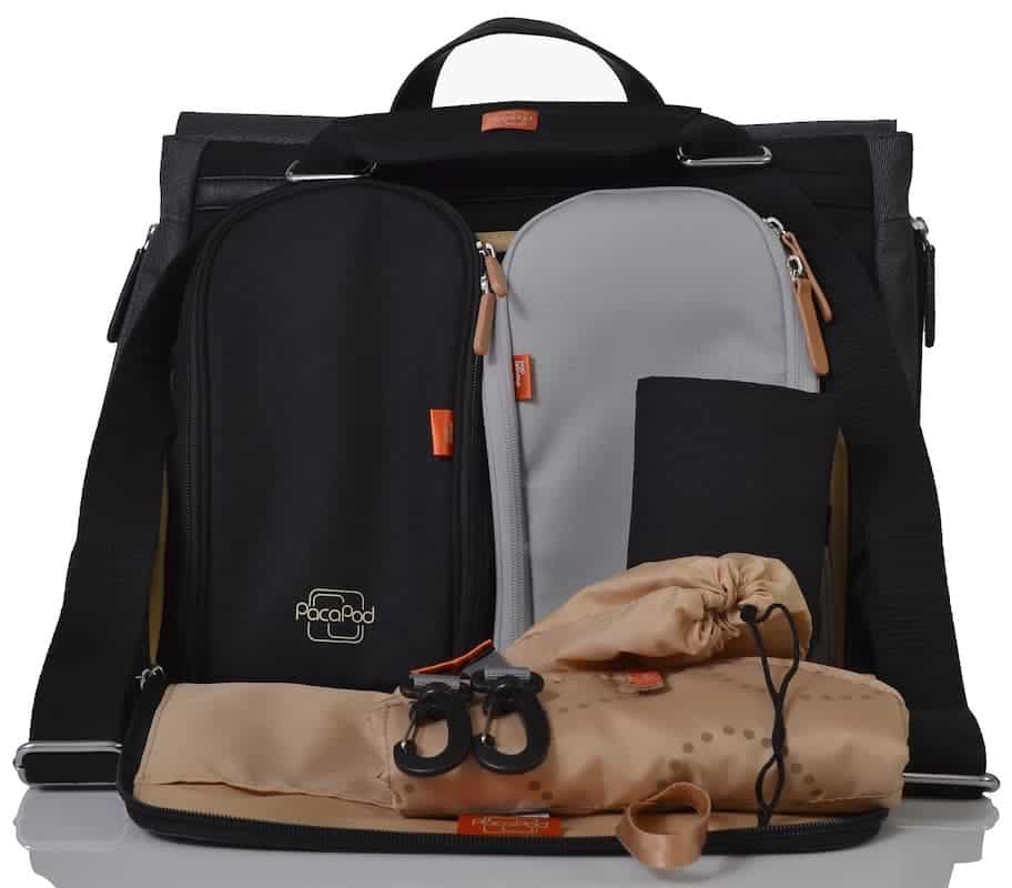PacaPod Pusletaske Prescott Combi - Charcoal Black