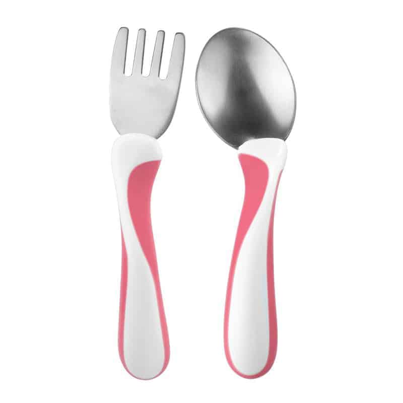 Bambino My first FORK &amp; SPOON cerise