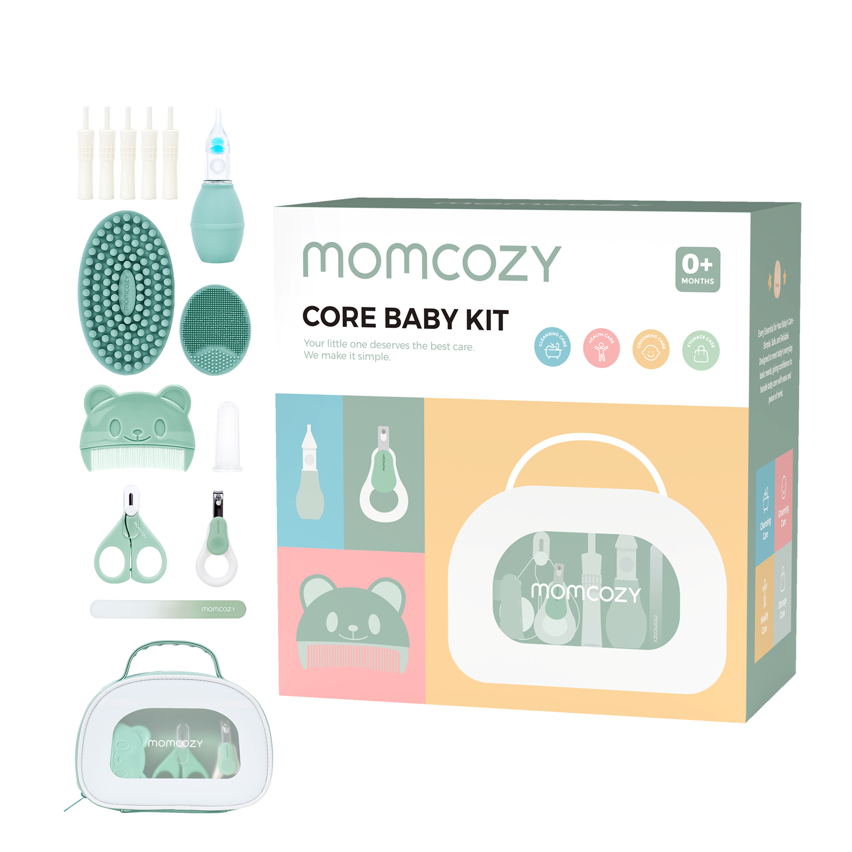 Momcozy Alt-i-én Core Baby sæt