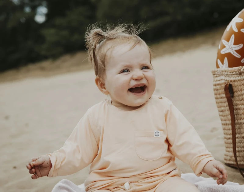 UV Longsleeve - Peachy Summer (12-18m)