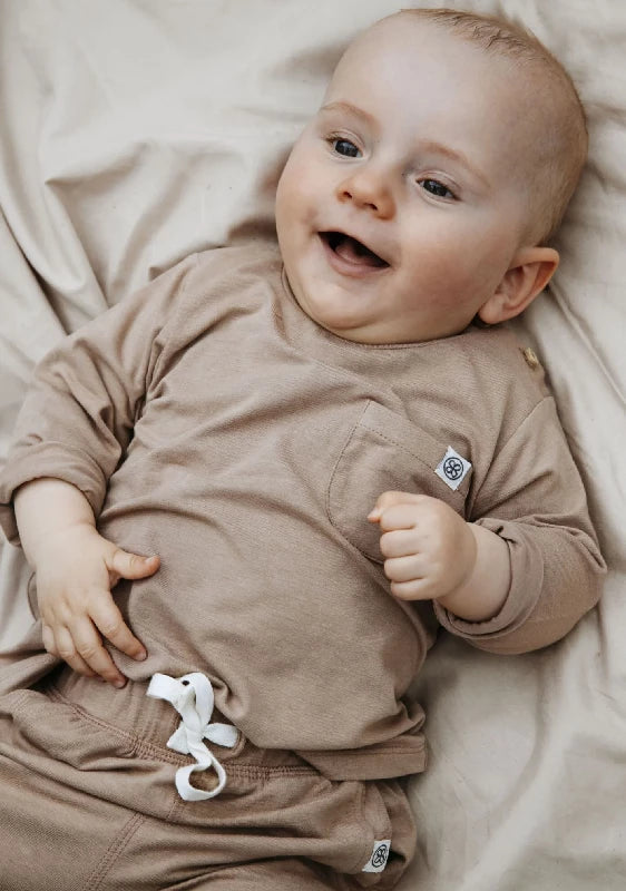 UV Longsleeve - Peannut Brown (6-12m)