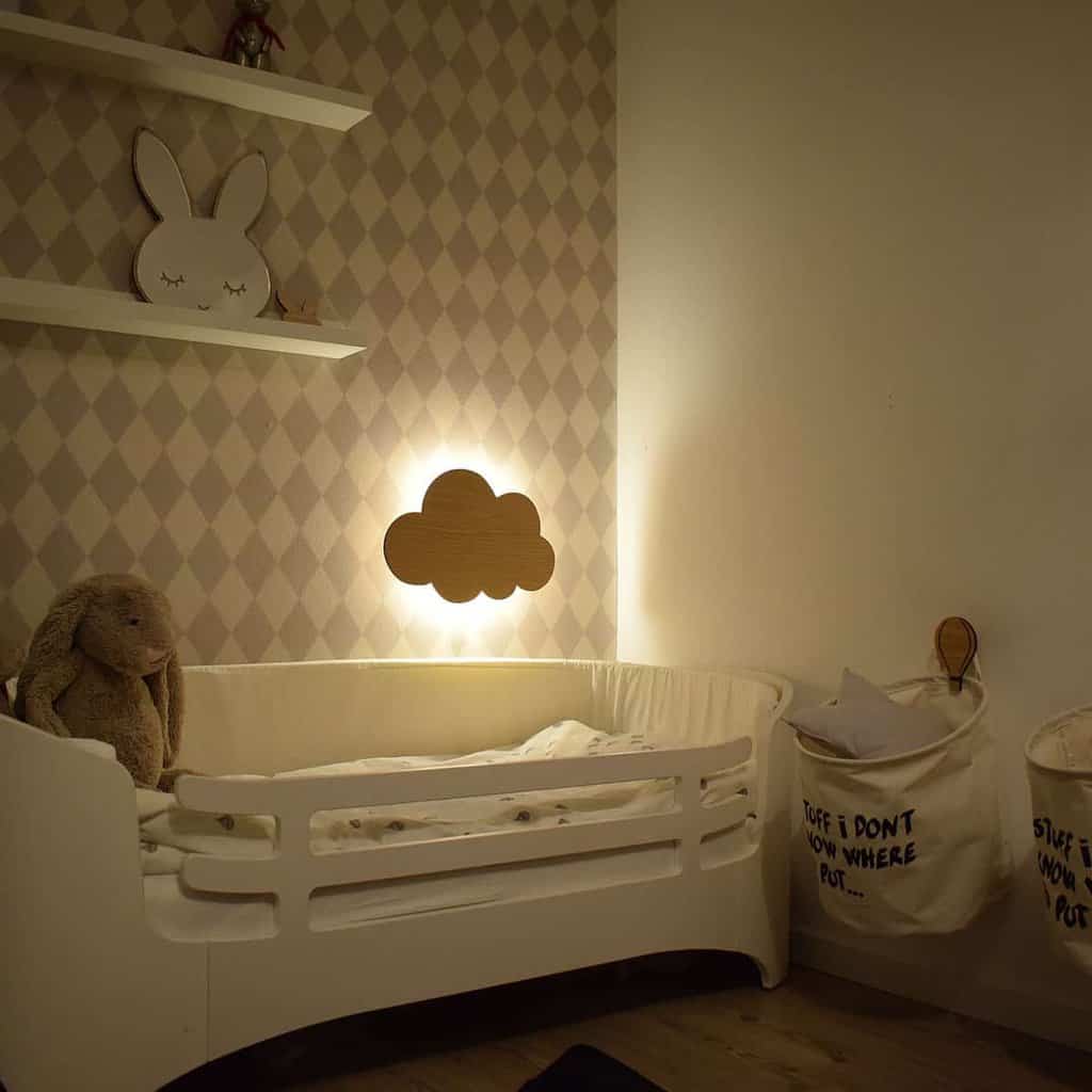 Maseliving sky lampe - egetræ