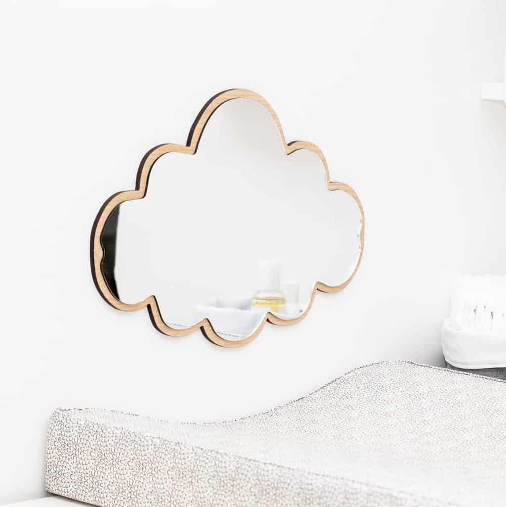 Maseliving sky spejl - egetræ