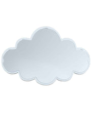 Maseliving sky spejl - hvid