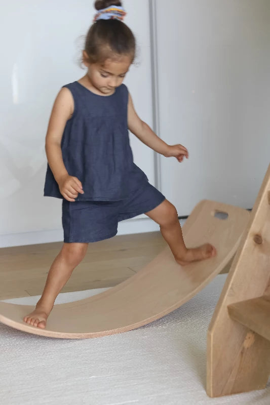 Curve Lab Perfect Arc - Balancebræt m. filtbeskyttelse - Light Grey