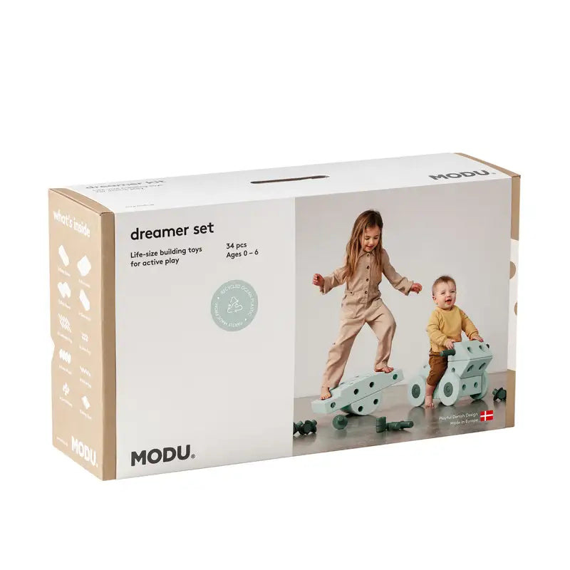 Modu Dreamer Set Ocean Mint / Forest Green