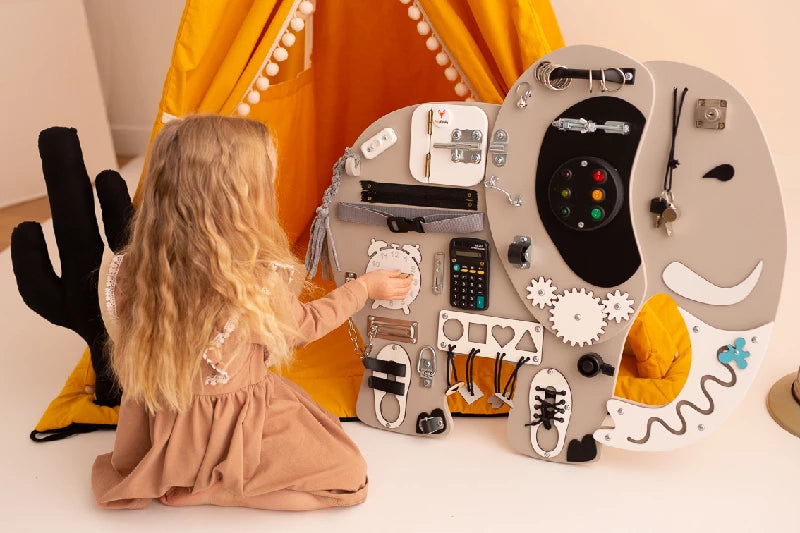 Foxy Family Aktivitetstavle Elefant til gulv