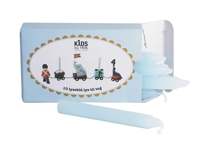 Kids By Friis Fødselsdagslys - lyseblå