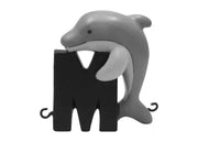 Kids By Friis M bogstav med marsvin hval til navnetog