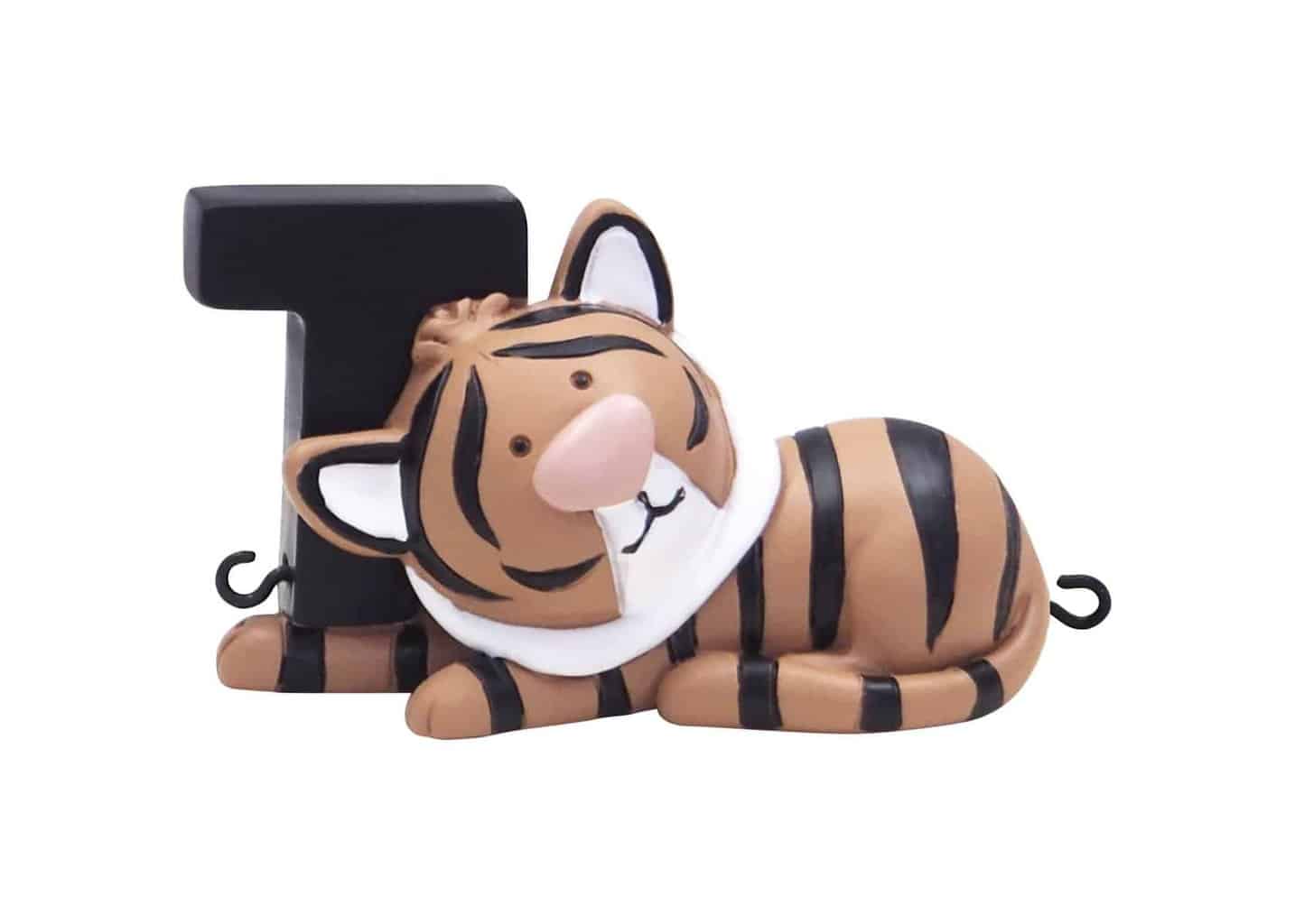 Kids By Friis T bogstav med tiger til navnetog