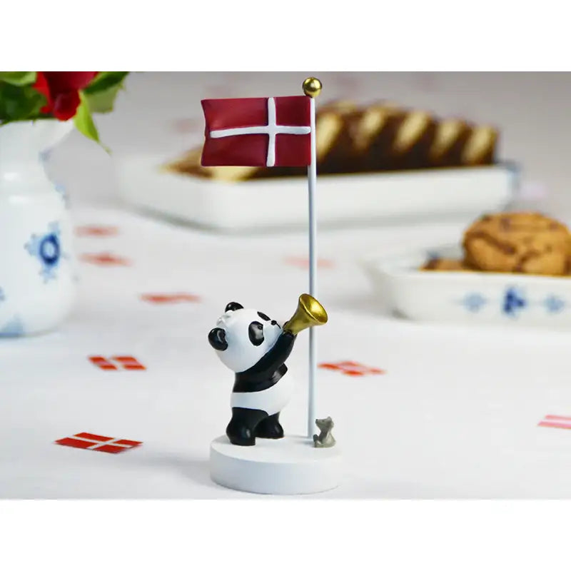 Kids By Friis Bordflag - panda med trompet